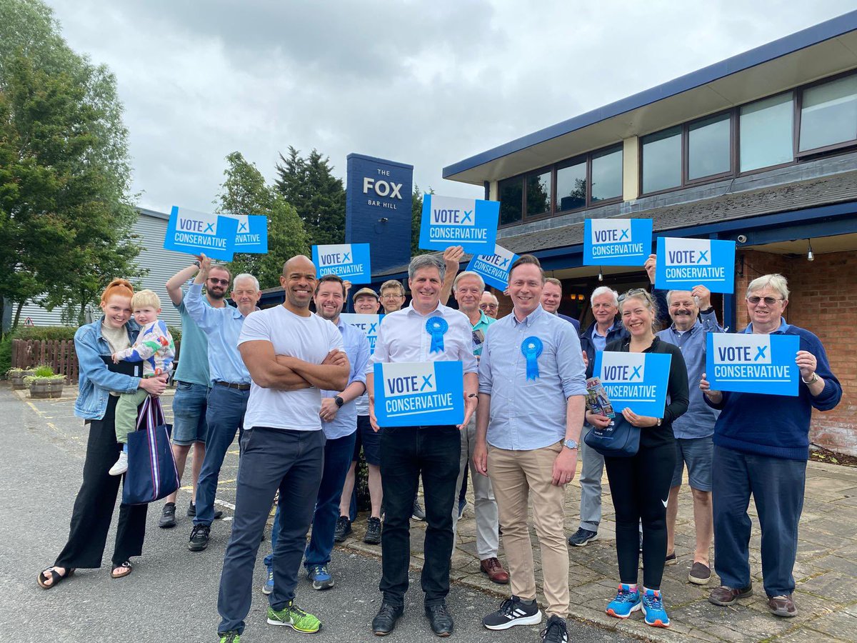 Great turnout for the start of our campaign, joining forces with @BenObeseJecty and @Chris4SCambs. We delivered leaflets to all Bar Hill in the St Neots and Mid Cambs constituency, as well as in Bluntisham and Gamlingay. A good day’s work!