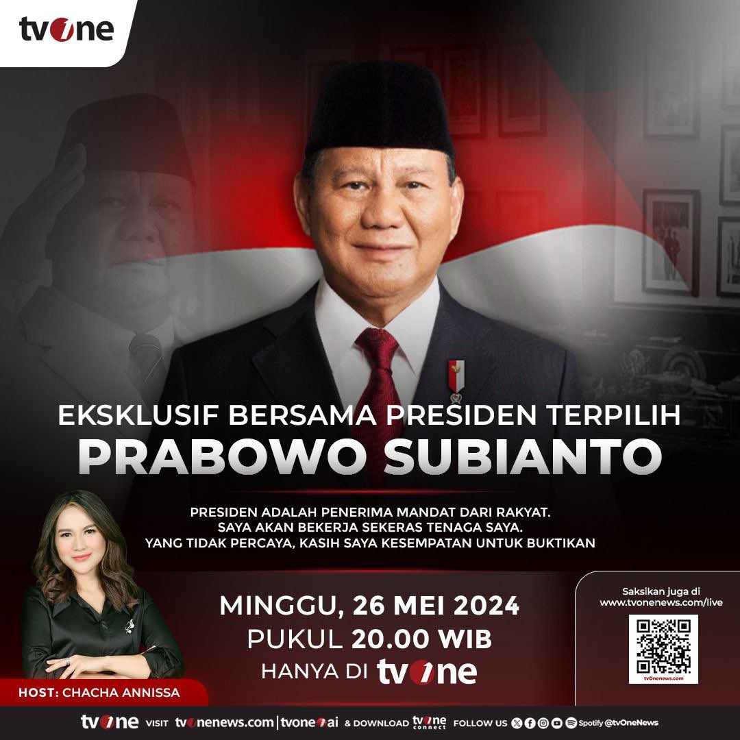 'Saya akan menjadi presiden bagi seluruh rakyat Indonesia.' (Prabowo, 26 Mei 2024) Jokowi dulu juga gitu waktu pidato pelantikan: 'Saya akan menjadi presiden bagi seluruh rakyat Indonesia. Saya akan pastikan bahwa seluruh rakyat Indonesia sejahtera.' #GantungMatiKoruptor