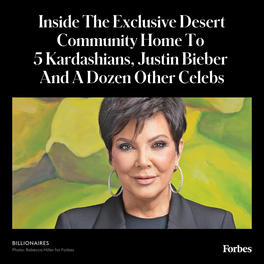 Keeping up with the residents of California’s Coachella Valley, home to an array of notables including Adele, Tim Cook and Phil Knight—as well as a cluster of Kardashians. trib.al/87W8lzq