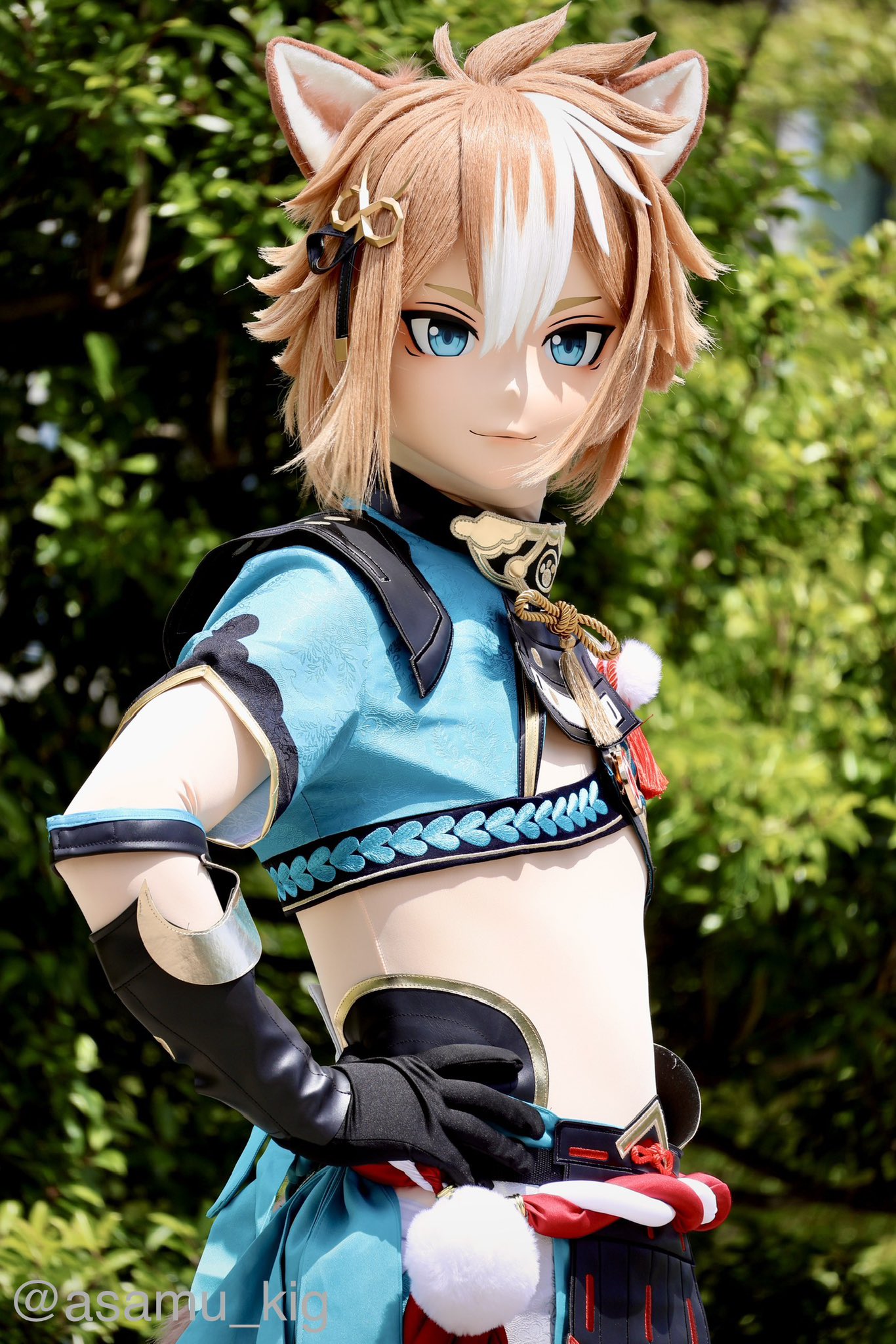 【全頭面・特殊面】原神 ゴロー 着ぐるみ マスク kigurumi 　コスプレ 全頭面・特殊面】原神 ゴロー 着ぐるみ マスク kigurumi コスプレ