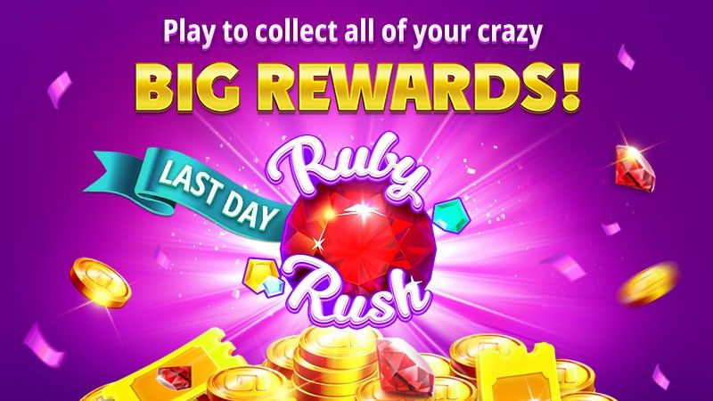 #Lastcall for Ruby Rush. You better hurry up and get spinning.
Facebook: laco.gambinoslot.com/UNzM1ODE0MUq/ 
Other Apps: slr.gambinoslot.com/ECACGCFAMMzFmY…