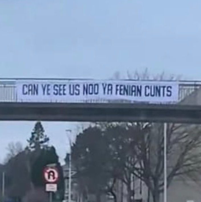 Since this banner got put up in Rutherglen

Celtic have won 3 in a row, 2 doubles and a treble as well as equal major trophies

Howling man 😂😂😂