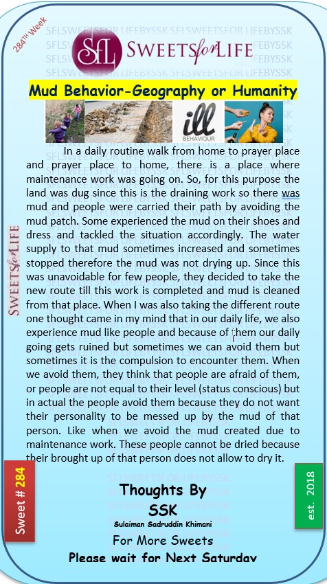 Here is this week sweet
SFL - Sweets For Life - Sweetening the weekends since 2018
@Keidi_Keating #paulocoelho #oprahsbookclub #readersdigest @BillGates #WritingCommunity  #Tedtalk #knowledgemanagement #NewYorkTimes #lifequotes #lifeisgood #ShehzadRoy #soulfulweekend #economist