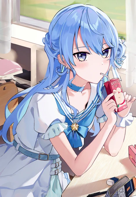 うぃぷお顔あっぷ「……ふぁにみへんの」 