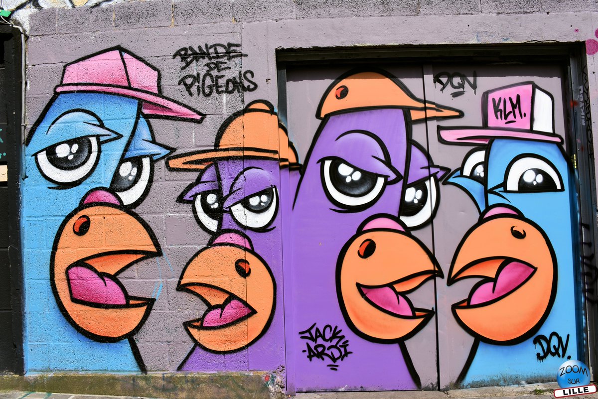 😀 [Street-art] 😀 Rue de l'Hôpital Saint-Roch - Quartier de Wazemmes