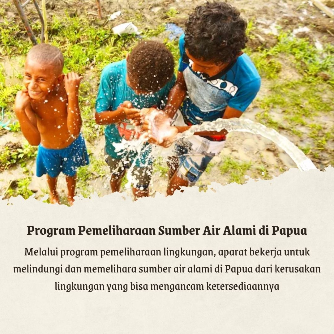 Program ini harus kita dukung #dukungtnipolridipapua #papuasumberair #airdipapua #papuakondusif #PapuaIndonesia