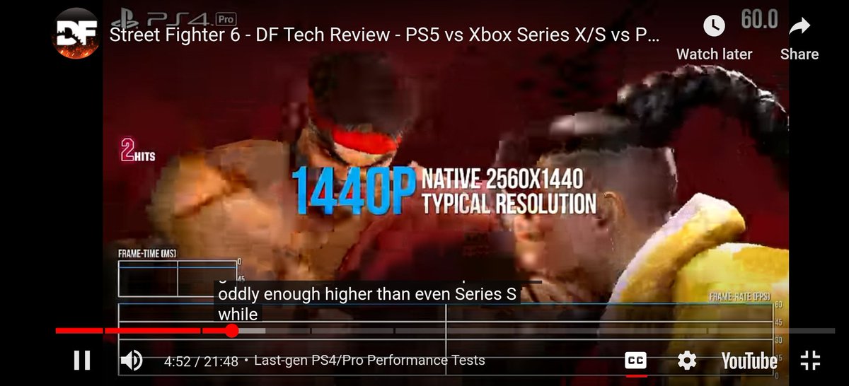 SteddiFL0's tweet photo. @Colteastwood So how is #Campcom getting more juice out of a #Playstation  #PS4Pro over a #Xbox #XboxSeriesS in #Streetfighter６ https://t.co/F9IR58ICx3