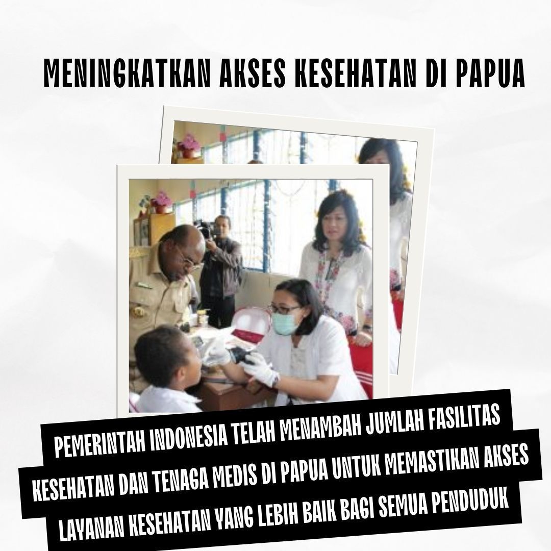 Kesehatan terus dimudahkan aksesnya #PapuaAdvanced #Papuadevelops #papuasehat #kesehatanpapua #PapuaIndonesia