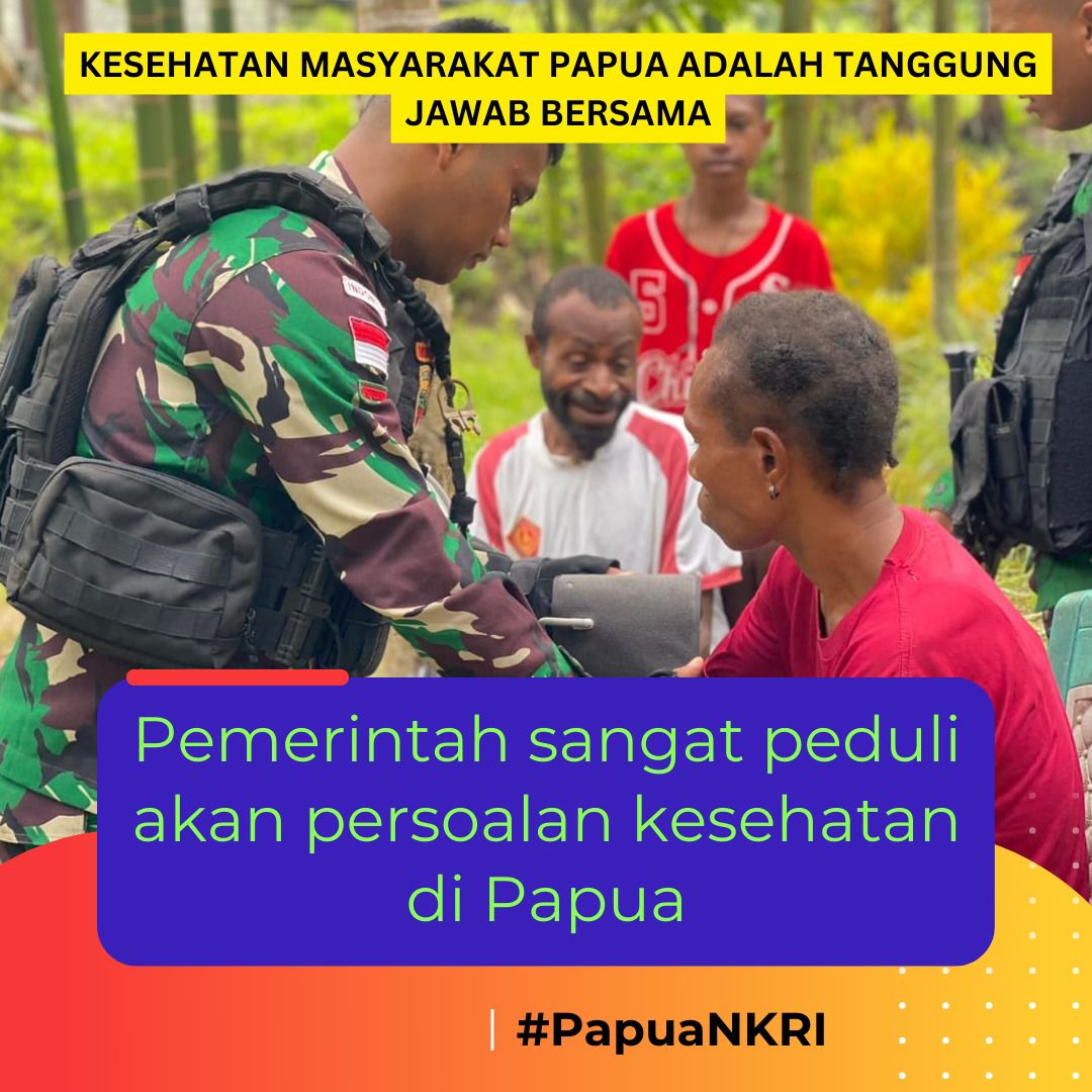 Kesehatan menjadi prioritas pemerintah #PapuaAdvanced #Papuadevelops #papuasehat #kesehatanpapua #PapuaIndonesia