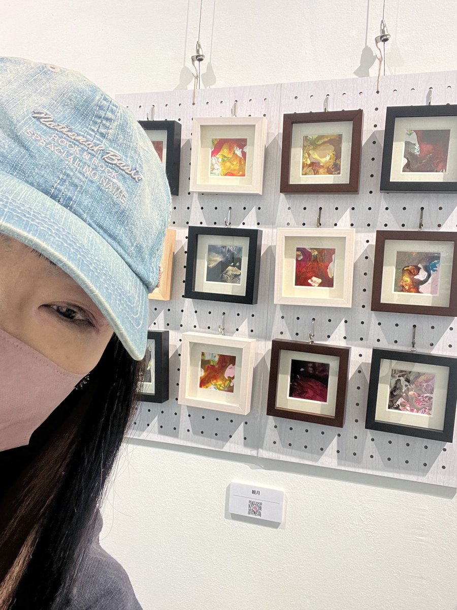 rinrenmako's tweet photo. #神楽坂　#飯田橋
#ストーリズトーキョー
#ミニアート展
#本日最終日　です🙋‍♀️
よろしくお願いしまーす♪ https://t.co/ykWofCIX8U