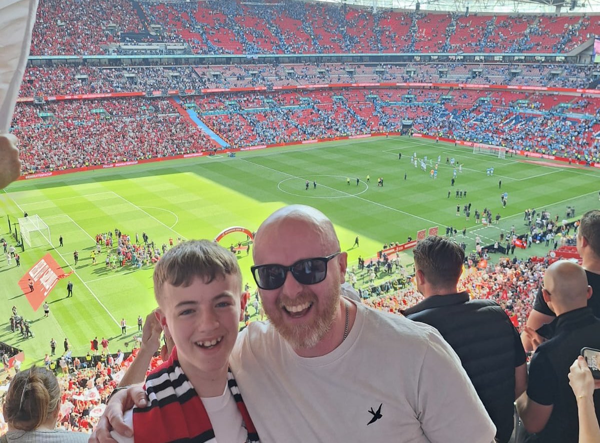 Making memories that will last a lifetime. 

What a day with the boy.