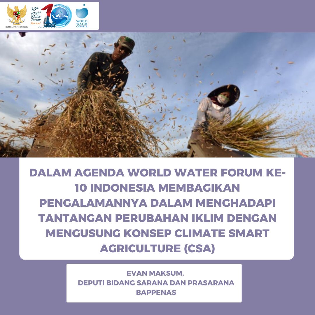 Indonesia memang hebat pengalamannya #10thWorldWaterForum, #WaterforSharedProsperity, #HydroDiplomacy, #Bali.