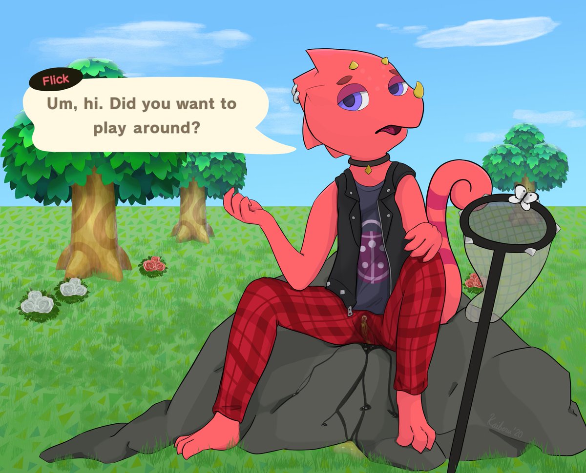 Realizing I never some of these Flicks from 2020?!?!

#Flick #AnimalCrossing #WS #watersports #furry #nsfw