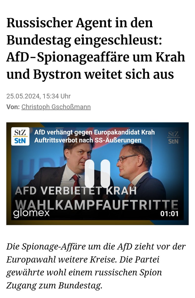 Die  #AfD vertritt vieles. Nur nicht die Interessen deutscher Bürger. 

#AfDsindFaschisten
#AfDsindVerräter