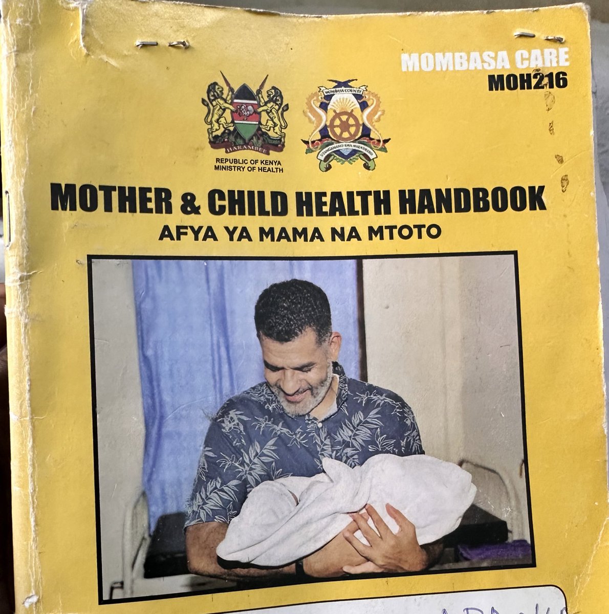 But why would a governor want their photo printed on pregnant women’s clinic booklets?