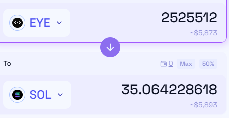 bgrigg's tweet photo. got $eye airdrop https://t.co/kvI5P8Rxne https://t.co/rdDQQLVtyn