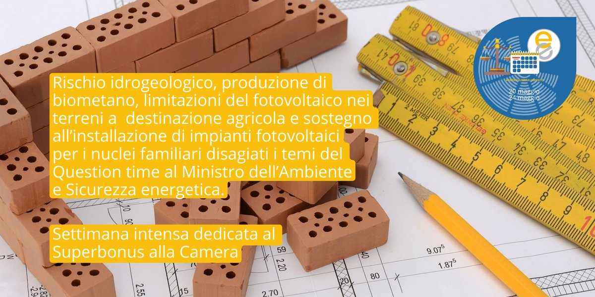 canaleenergia (@canaleenergia) on Twitter photo La Camera approva il #superbonus Question time al Senato per il <a href="/MASE_IT/">Ministero Ambiente e Sicurezza Energetica</a>
Il DDL passa con 150 voti favorevoli vediamo alcune delle misure previste
di <a href="/AgneseCecchini/">Agnese Cecchini</a>
#Rischioidrogeologico, produzione di #biometano, limitazioni del #fotovoltaico nei terreni a destinazione La Camera approva il #superbonus Question time al Senato per il <a href="/MASE_IT/">Ministero Ambiente e Sicurezza Energetica</a>
Il DDL passa con 150 voti favorevoli vediamo alcune delle misure previste
di <a href="/AgneseCecchini/">Agnese Cecchini</a>
#Rischioidrogeologico, produzione di #biometano, limitazioni del #fotovoltaico nei terreni a destinazione