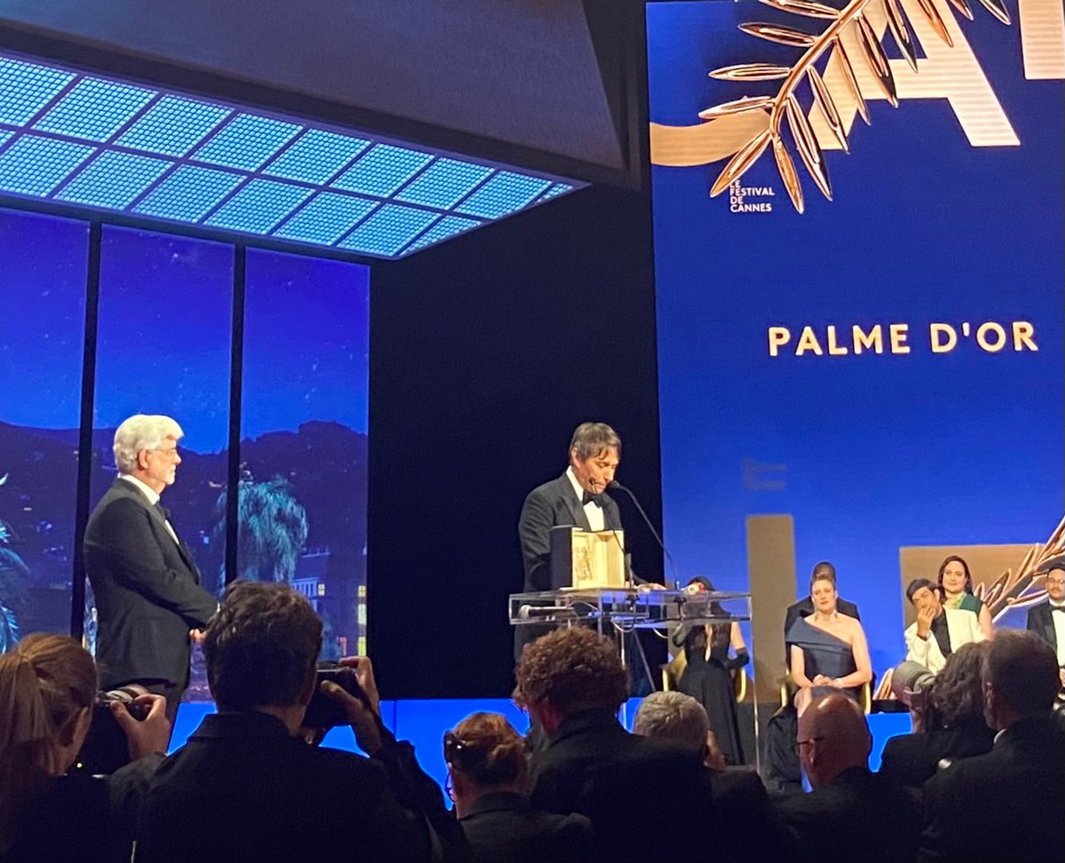 We ‘lost’ - but just being in official selection <a href="/Festival_Cannes/">Festival de Cannes</a>  was a win in itself. 🙏And there were some beautiful winners last night!🔥Onwards. Can’t wait for our film to meet more audiences! #TheGirlWiththeNeedle