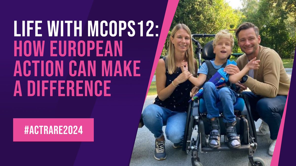 📣We are calling on policymakers to #ActRare2024! But what drives this call to action?

Meet Reinhard Pell! Read the full article to learn more about how the campaign’s calls could benefit families in Europe living with rare diseases.
👉go.eurordis.org/m8en5j