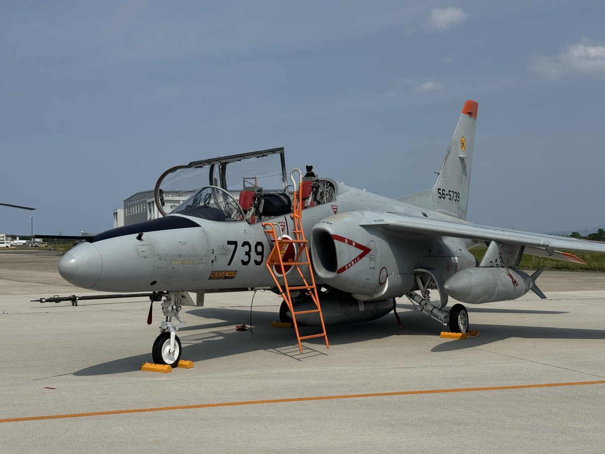 美保基地航空祭
GEOSさんは6sq T-4で来て、
本日は地上の人でした！

#美保基地
#美保基地航空祭
#築城基地
#GEOS
#ジオス