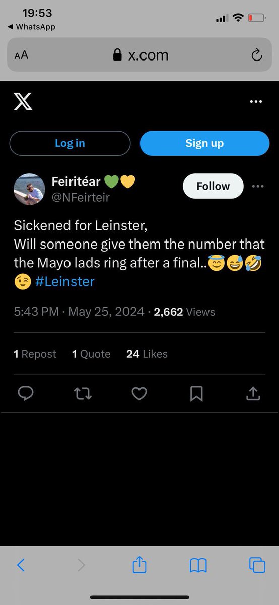 Declan O Dwyer tweet media