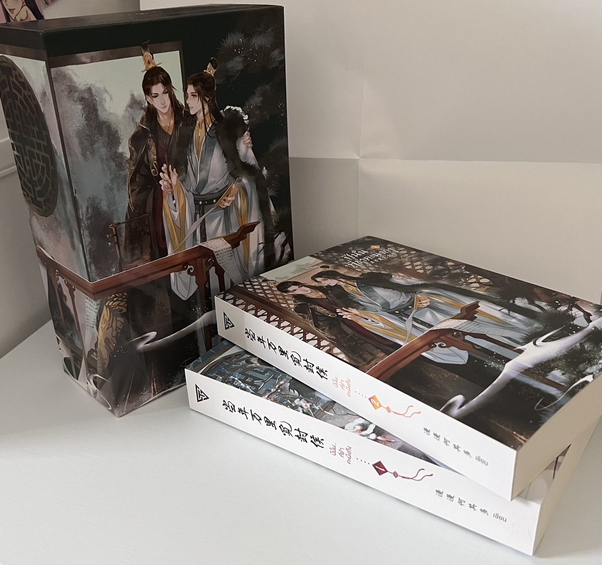 melcotily's tweet photo. *️⃣ ส่งต่อ / wts - #ปีนั้นที่ข้าคะนึงถึง
— 620 b รส ( 1-2+ box )
— ของครบ ขาดแค่จิ๊กซอว์
— box มีตำหนิ แปะไว้ในมช.ค่ะ
( ! ) dm for purchase or more info 

( #นิยายวายแนะนํา #ตลาดนัดนิยายวาย #นิยายวายมือสอง #นิยายวายแปลจีน #นิยายวาย #ส่งต่อนิยายวาย #ตลาดนัดbl ) https://t.co/2NlaeKrOdu