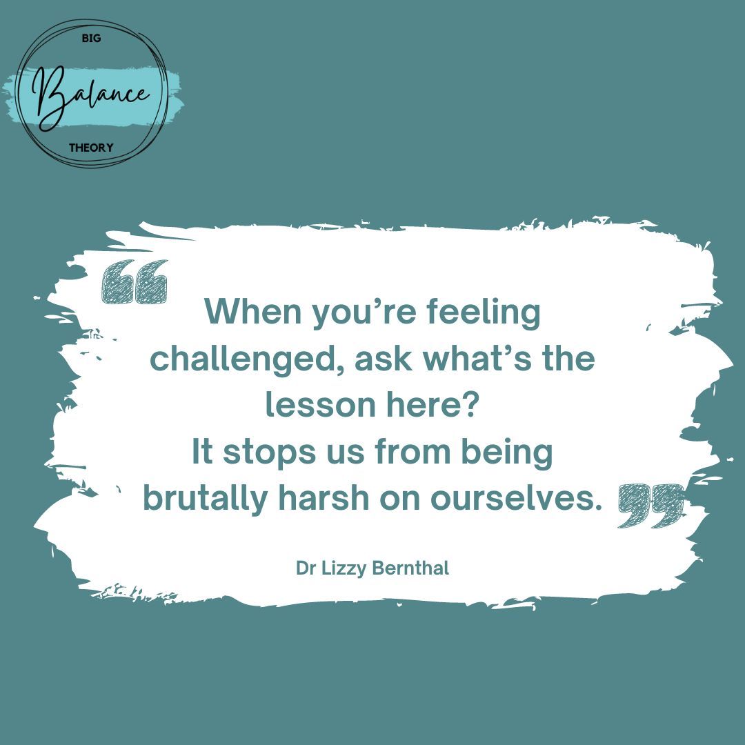 "When you’re feeling challenged ask what’s the lesson here? It stops us from being brutally harsh on ourselves."

LISTEN HERE: buff.ly/3D8bI32

#podcast #balance #resilience #toxicity #coaching #worklifebalance