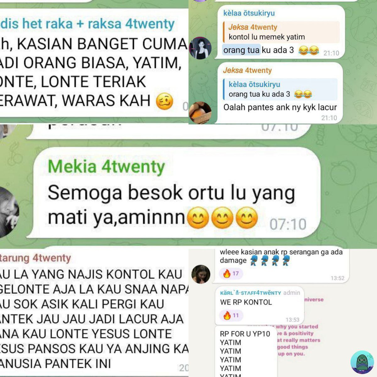 fvckingthh's tweet photo. sq biadab kaga ada otak, ini kaga bisa di diemin klo di diemin makin mnjdi mnjdi, banyak bocah minor yg join tapi admn admn nya kaga peduli https://t.co/bOQqzD0HJ7