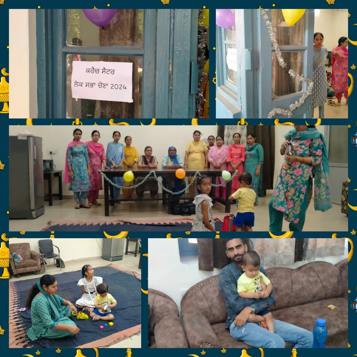 DcRupnagar's tweet photo. District Administration Rupnagar has established crèche centers in Shri Anandpur Sahib, Rupnagar, and Bela College. Officers on duty for Lok Sabha 2024 can use these facilities. #LokSabha2024 #Rupnagar #SupportForOfficers @TheCEOPunjab https://t.co/a4Ceo1a57y