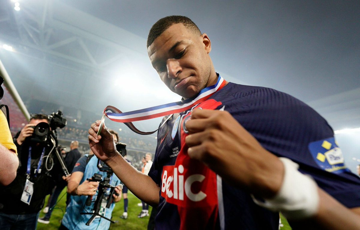 « Emotions » mais match moyen, c’était la der de Kylian Mbappé avec le PSG ➡️ 20min.fr/J6k