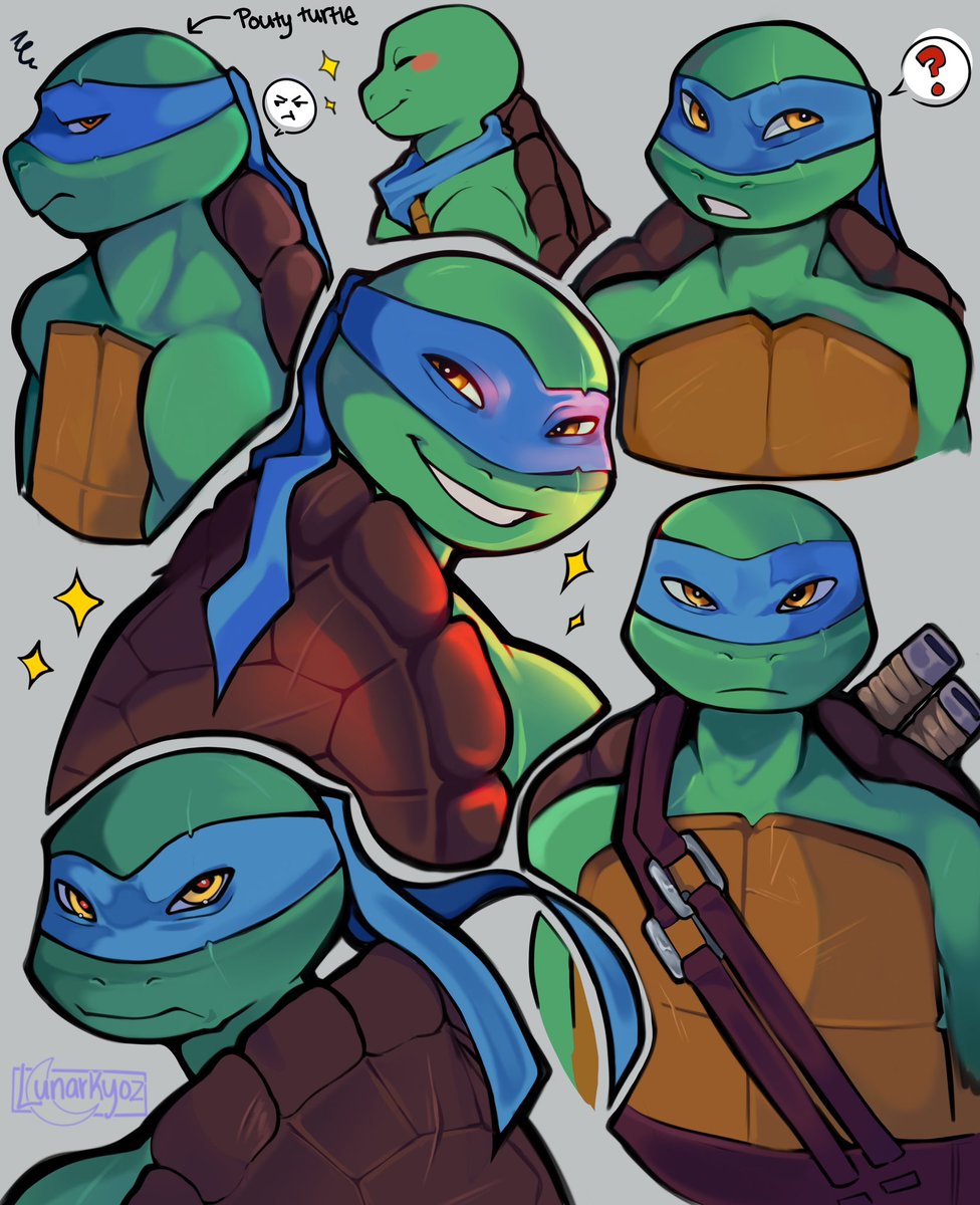 Mixed the ‘12 style with a tad bit of the IDW comic style :> #tmnt