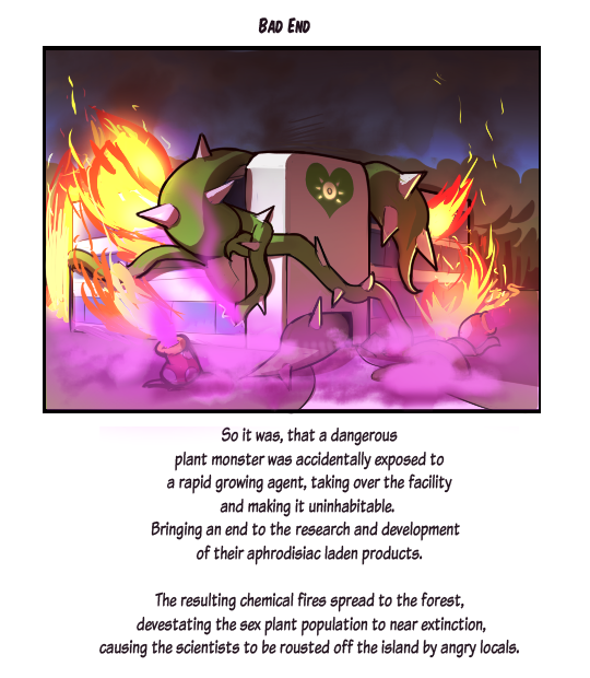 Since i own "the plant program" now, ive done a bit of doodling for concepts. The story is going to continue after "the bad end". any questions please ask away
<a href="/ArtJamesAB/">JamesAB 🔞</a>