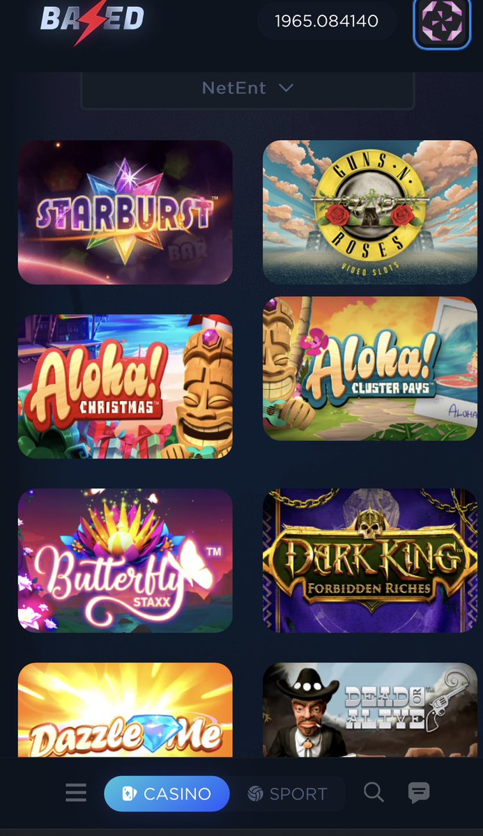 BackWoodsBTC's tweet image. What’s your favorite #NetEnt slot? 🎰
Personally, #Starburst XXXTREME has been good to me🥰
$BAZED #BAZEDBET