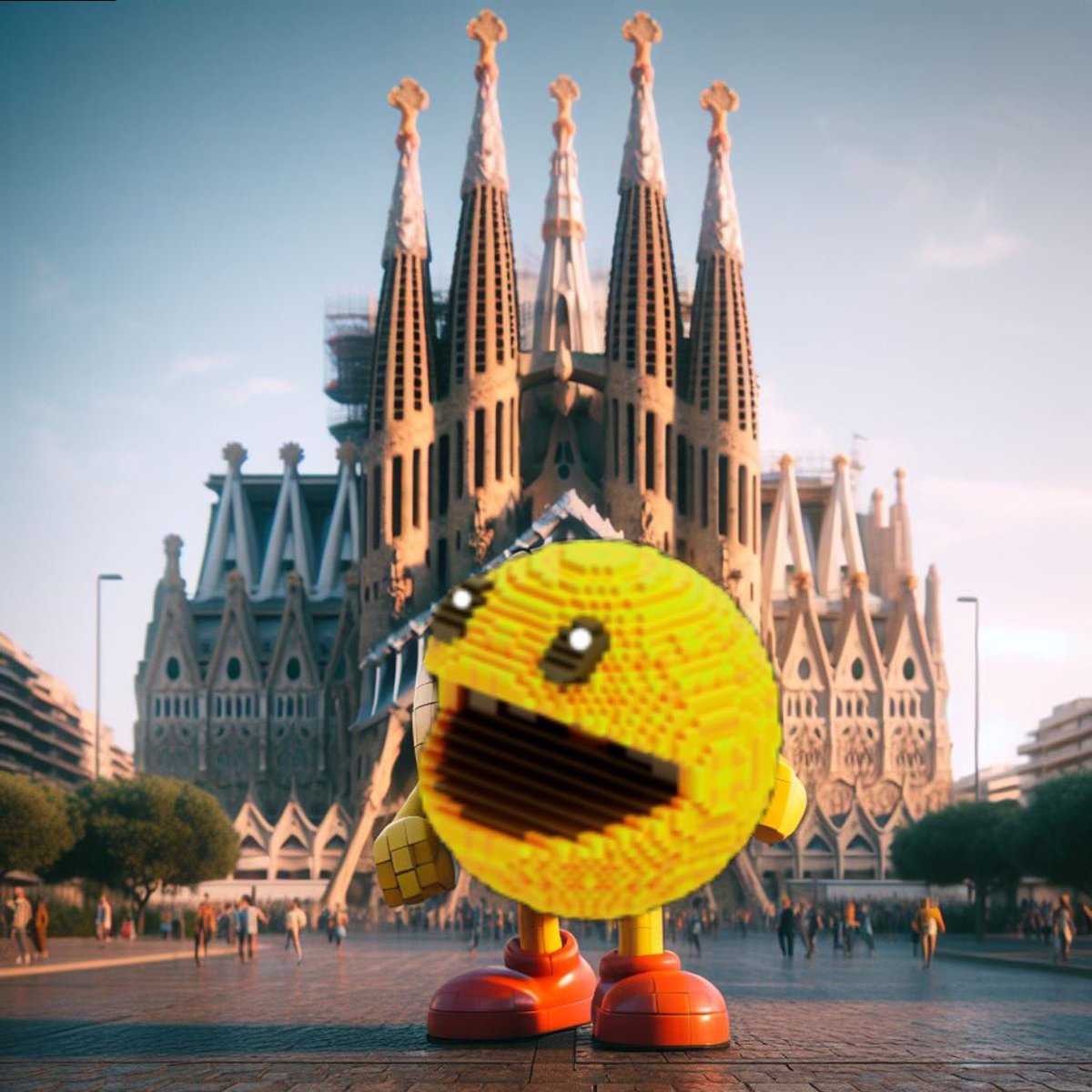 NF3121's tweet photo. The journey continues, leaving England for Spain: Barcelona to be precise. 

@pacmoon_ will be visiting the Sagrada Familia  🇪🇸

And you pacmooner be you already gone to see it? 👀 https://t.co/XXfM4hLd4F