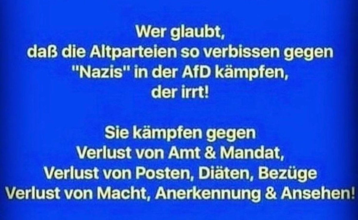 Wir können es ändern und die einzige Alternative zur bundesdeutschen Volkskammer, die AfD wählen.
Wollt ihr in einem Land leben in dem ein Lied zu singen mehr mediale Aufmerksam erregt als Gruppenvergewaltigungen oder Messermorde?
Jeder Messermann wird verpixelt!