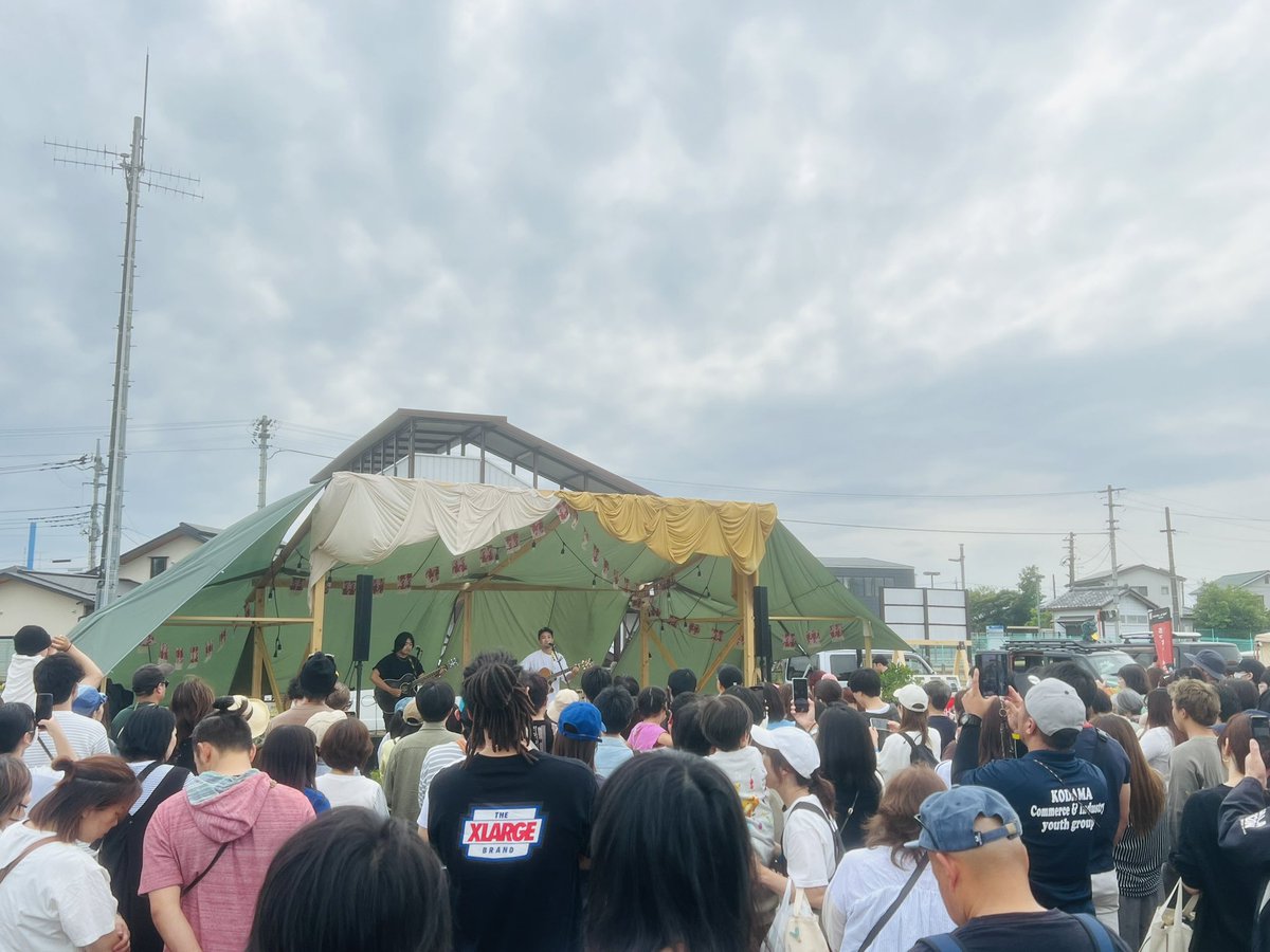 ダマフェス2024
ありがとうございました🌈!!

1.HIPHOPは歌えない
2.はひふへほ
3.もう3時
4.らんちゅう
5.香水
6.ららばいの花(EKACHOKI)
アンコール　あっちゅうま

#瑛人
