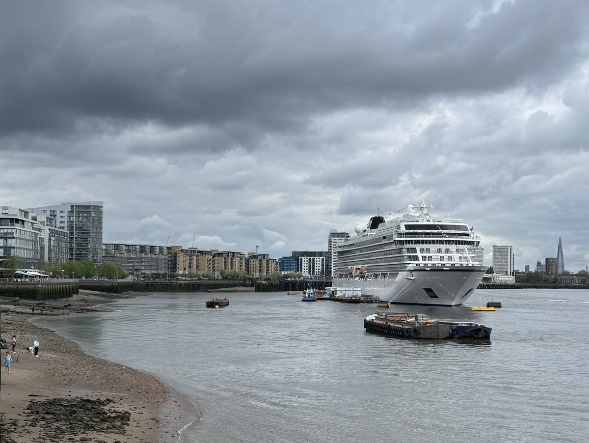 Too big for the Thames? The Thames is too shallow for a cruise ship this large to travel any further upstream than Greenwich, were it sits emitting up to as much diesel exhaust as 34,400 idling lorries a day, within a low emissions zone. Is it necessary to? Should it be allowed?