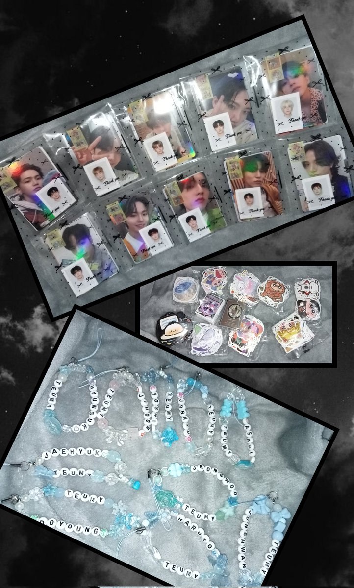 TREASURE REBOOT TOUR IN KL FREEBIES 💞 IN 1 SET YOU WILL GET -PHONE CHARMS DIFFERENT DESIGN EACH -3PCS UNOFFICIAL PC -ID PHOTO -SOME STICKERS LIMITED 50PCS ONLY EACH MEMBER ONLY HAVE 5PCS How to claim : - like & retweet - say hi & show me this post #TREASUREinKL #REBOOTinKL