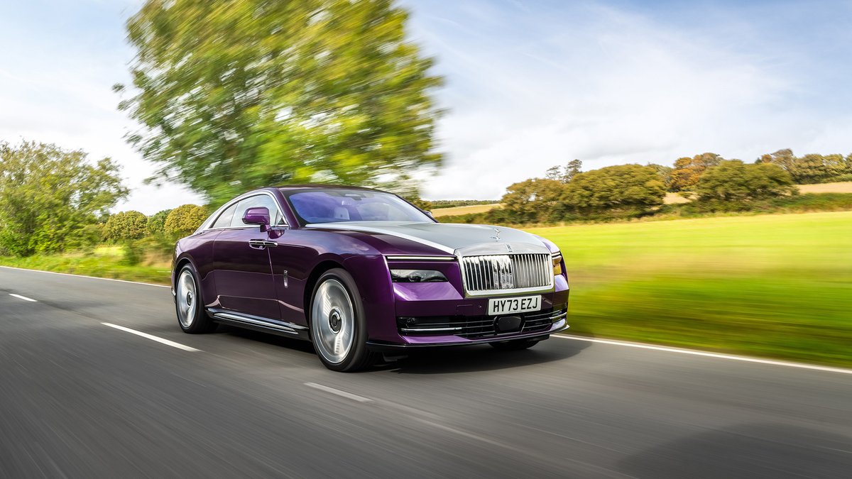 ‘This electric super-coupe is so cossetting it’s like being trapped inside a 24-carat marshmallow.’ Our columnist Mark Walton on the sublime, but sizeable, Rolls-Royce Spectre... 🤔