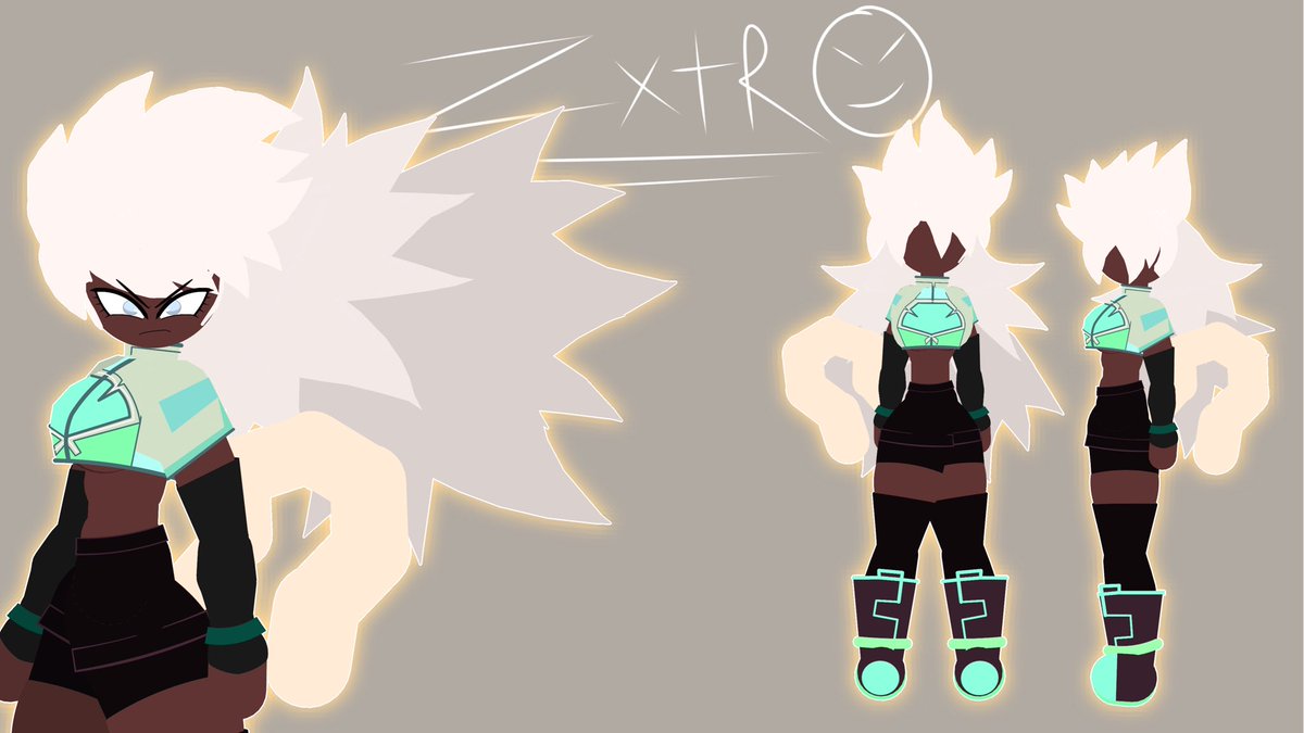 So i was thinking about remaking Zekyrras Super saiyan, but with a bit of blonde…What do yall think? 🤔