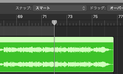 Rpjs7X64RpoVfYk's tweet image. #logicpro
ずっと悩んでるのですが、トラックを縮める時必ず隙間が出来ます。これピッタリ決まらないものですかね🤔(スナップはスマートにしてます)
例)72小節で切りたいのでWAVのお尻を72までドラッグするが、拡大するとピッタリ72のところになっていない。(仕方ないので拡大しつつ再調整している