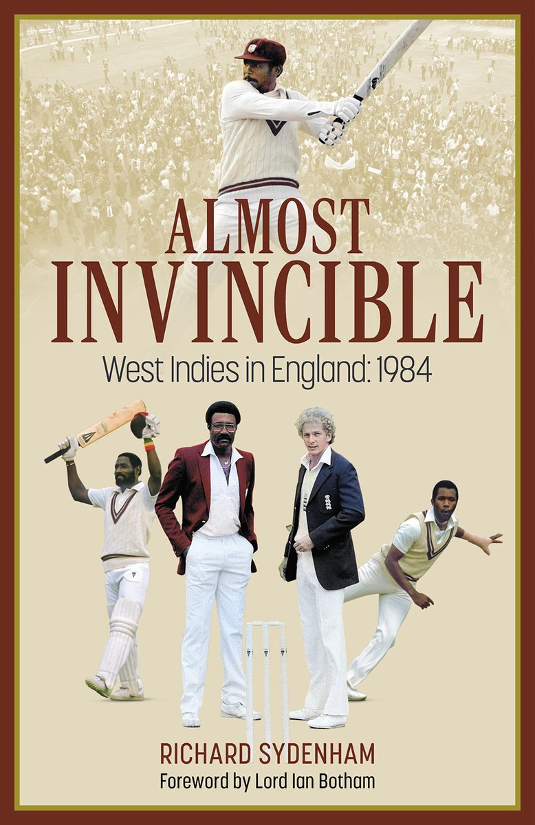 In 1984 England lost each of the five Tests in a home series against West Indies and now, forty years on, we have a book on the series @CricketWebNet @PitchPublishing @BigStarRich cricketweb.net/books/almost-i…