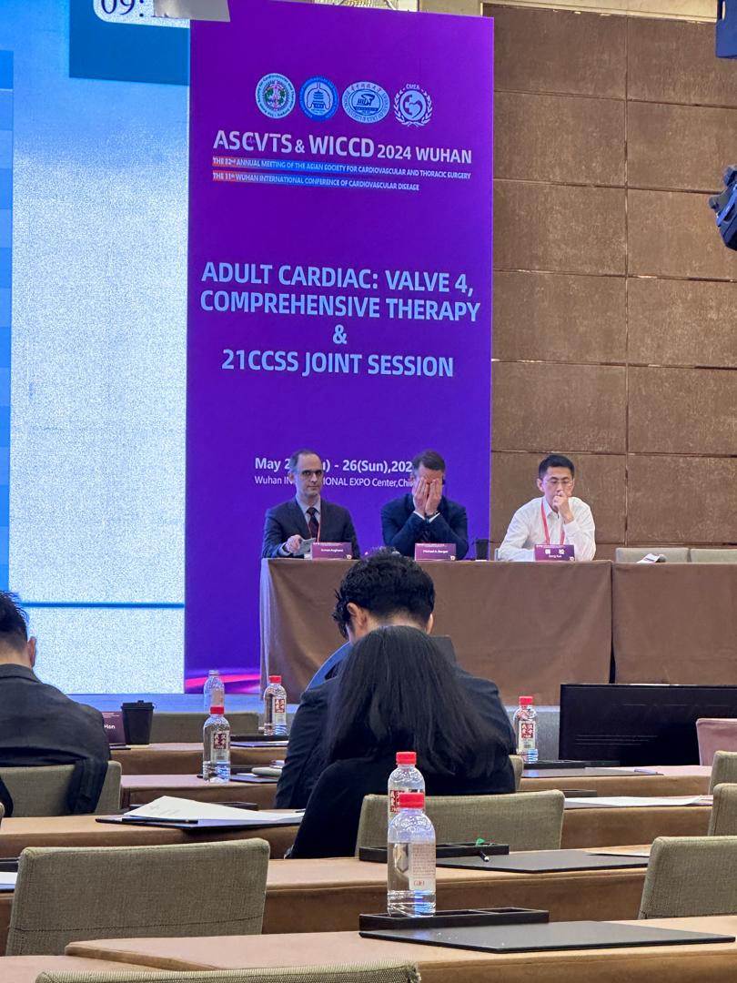 Arghami's tweet photo. Three days of intense academic discussions and valuable learning at #ASCVTS in Wuhan, China. Kudos to our fantastic Chinese hosts! Proud of the strong Mayo Clinic presence. @MayoClinicCVS @MalakhShrestha https://t.co/784H7qZysw