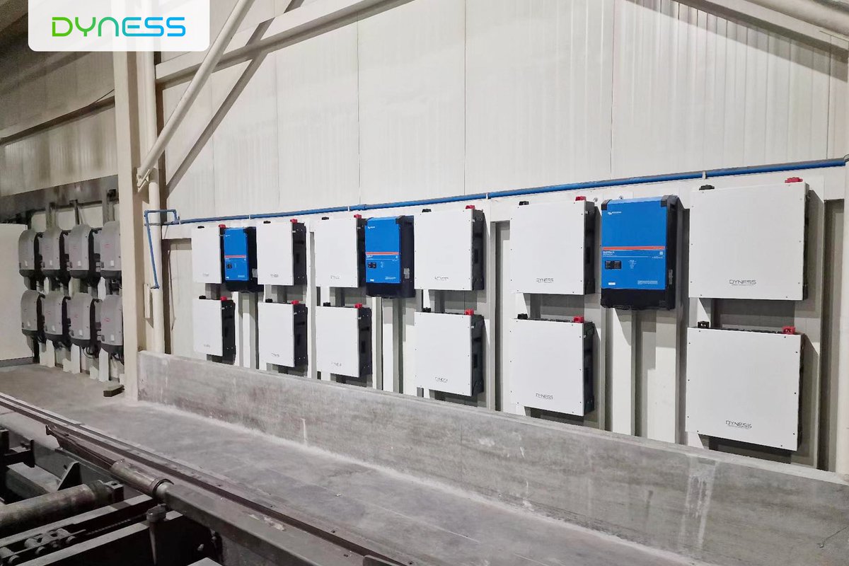 👇Check out this powerful parallel connection case study, featuring 12 units of #DynessA48100 batteries paired with 3 #Victron inverters, to see how we are empowering users in this country. #DynessPower #DynessShowcases #SolarPower #RenewableEnergy #EcoFriendly