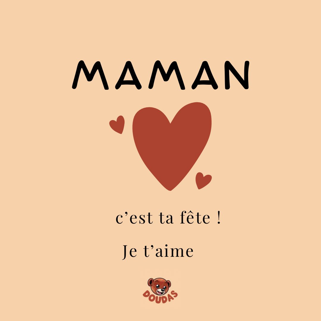 Bonne fête des mères à toutes nos mamans 🤍🤍🤍 #doudas #happymothersday #love #mother