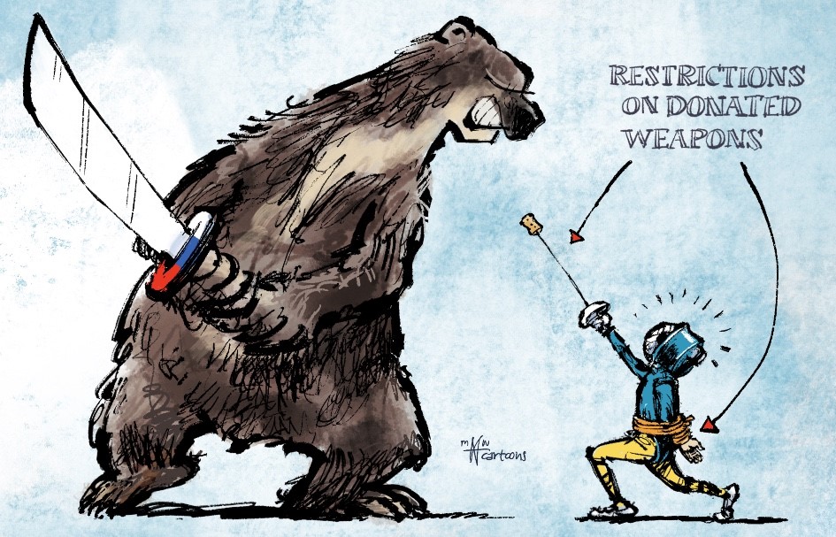 American foreign policy - be kind to Russian bears. #Ukraine