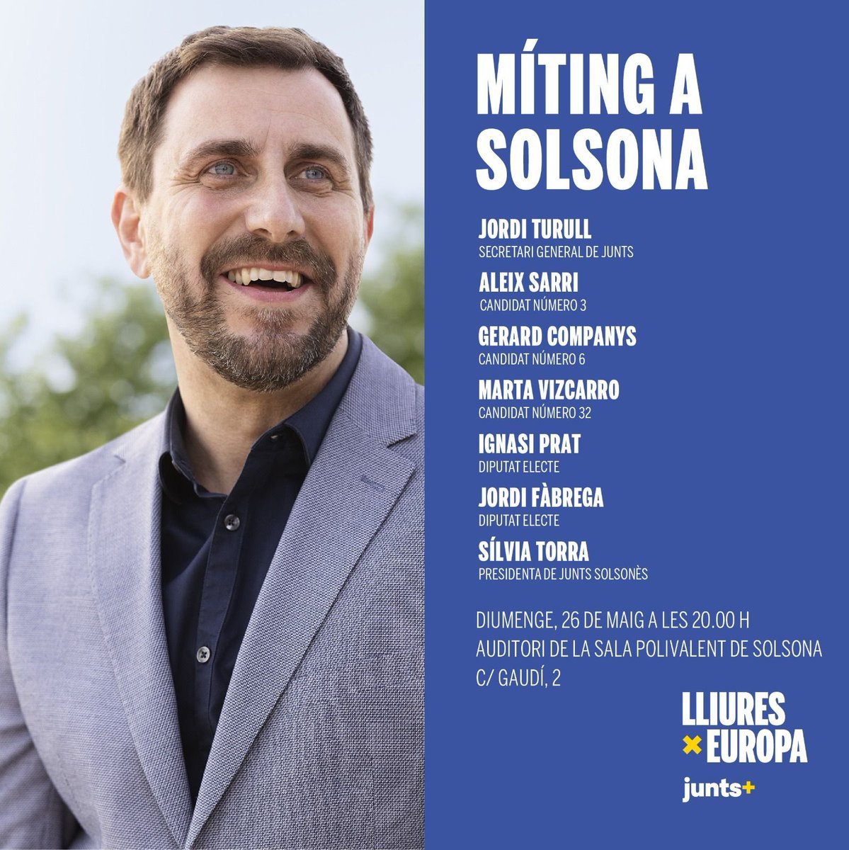 Després de viure ahir l’@AplecCaragol de #Lleida, no hi ha com començar el dia amb una bona caminada matinal abans del “ sant tornem-hi”… Al migdia cap a la #FiraModernista de #Barcelona amb els companys de @JxCatEixample i a la tarda a #Solsona a un míting de @JuntsEU