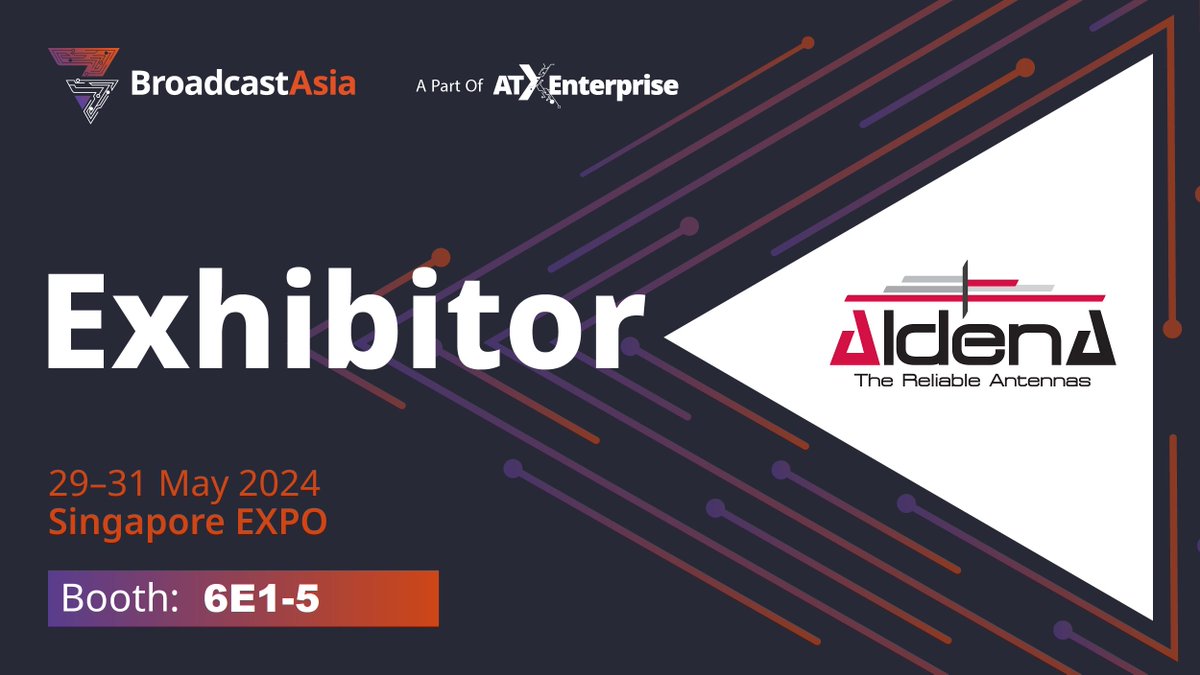 Next Stop?.... ✈ Singapore! See you at <a href="/BroadcastAsia/">BroadcastAsia</a>  
#ALDENA #BroadcastAsia #antenna #radio #digitalradio #dabradio #digitaltelevision #networkplanning <a href="/WorldDAB/">WorldDAB</a>