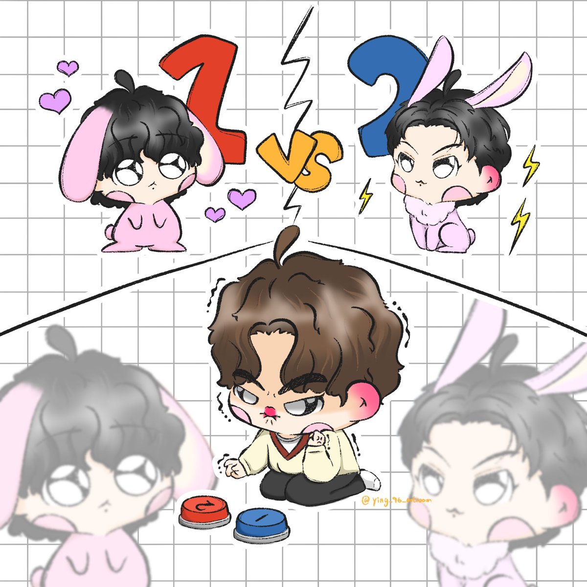 1 or 2??🐹🐭
What is your choice?
Even jin can’t choseㅋㅋㅋㅋ
#bts #btsfanart #jinfanart #jin #jungkook #jinkook #difficultchoice #rabbit