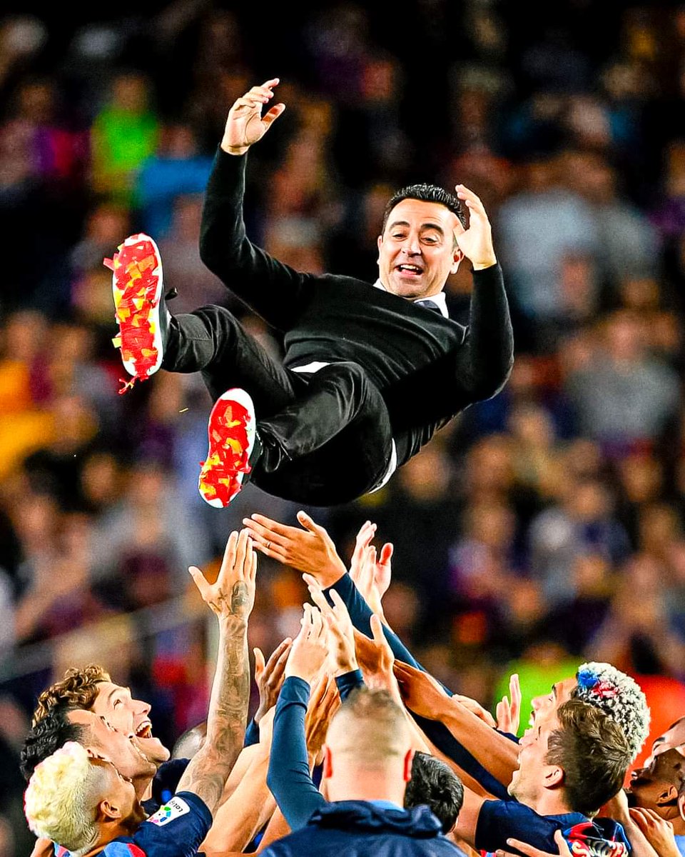 SAMAAHMED_FCB's tweet photo. For the last time...
#Xaviday 
#Xaviball https://t.co/KQad086i4T